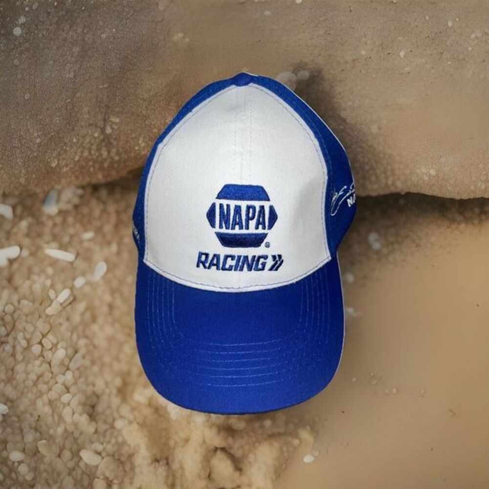 NWOT NAPA Racing Auto Parts Chase Elliott # 9 Adj Cap Men OSFA Blue & White